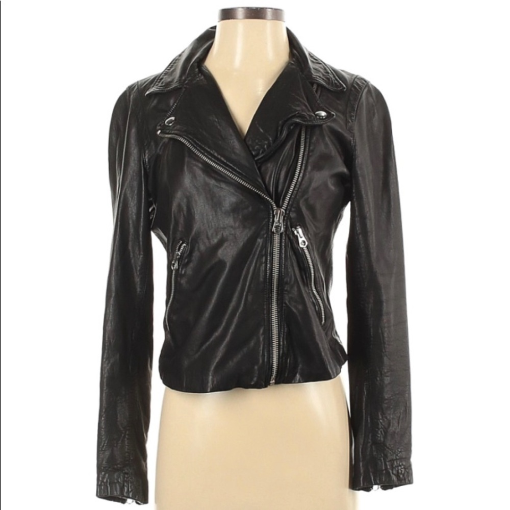 Madewell Washed Leather Jacket